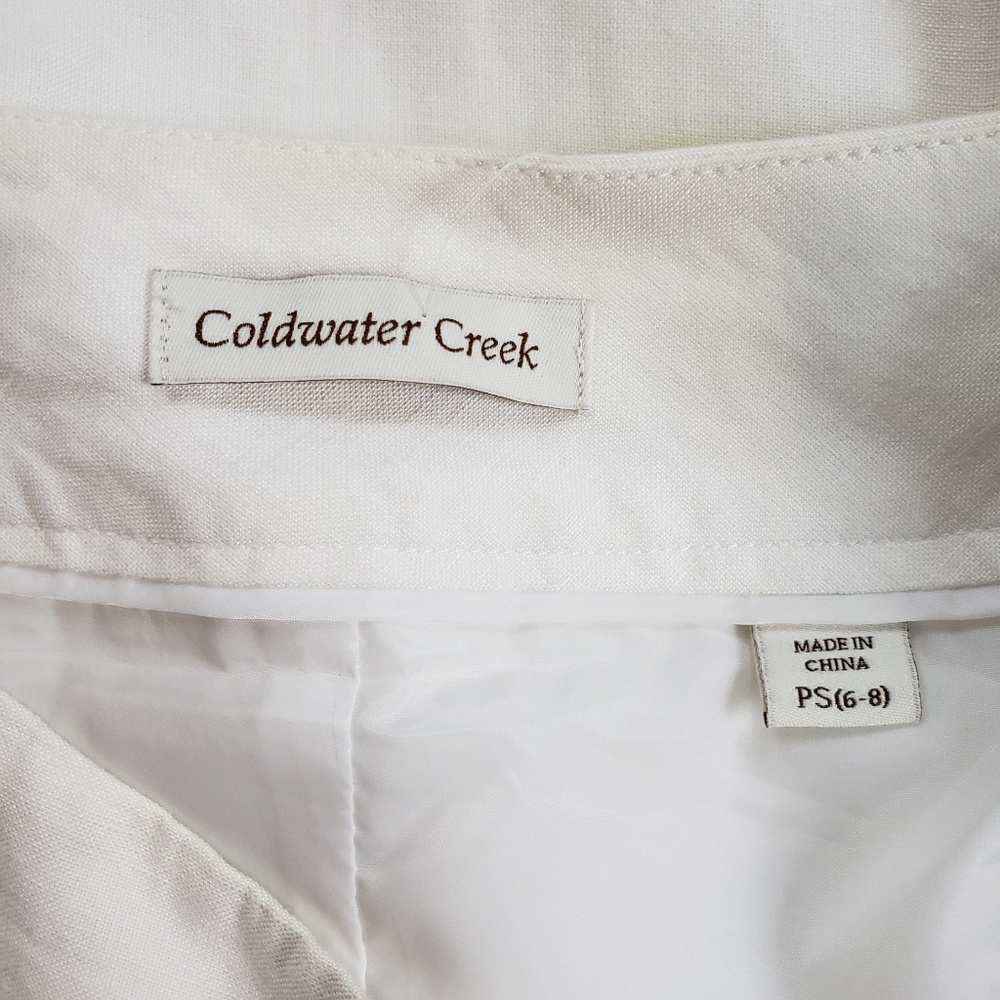 Coldwater Creek linen skirt - Picture 2 of 4